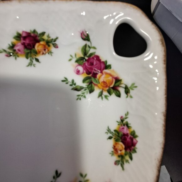 Royal Albert Old Country Roses Oval Victorian Tray Floral Bone China Decorative - Picture 9 of 13